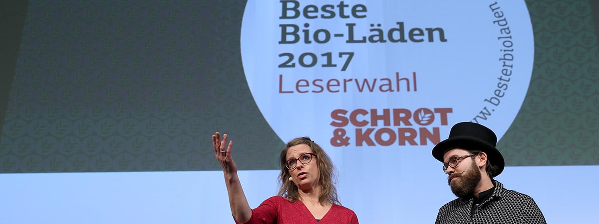schrot&korn kürt die besten Bio-Händler auf der Biofach 2017 in Nürnberg.