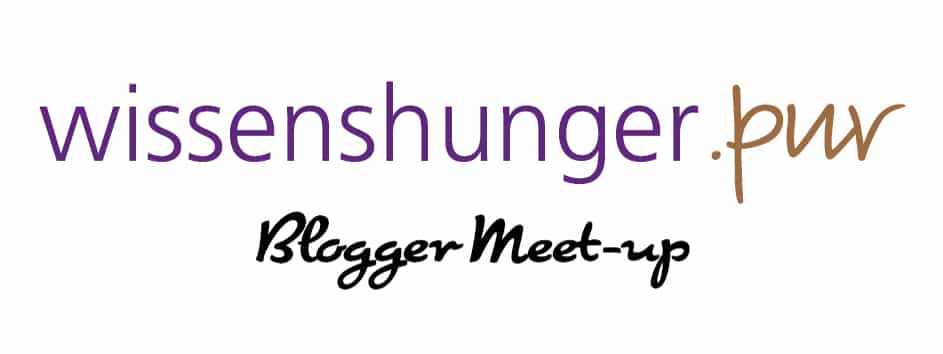 Logo wissenshunger.pur Blogger Meet-up