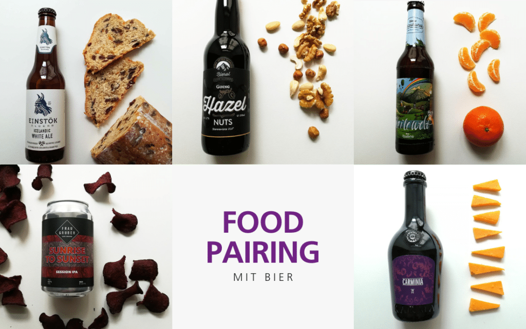 Food Pairing mit Bier, Lebensmittel und Biere, die gut zusammen passen.