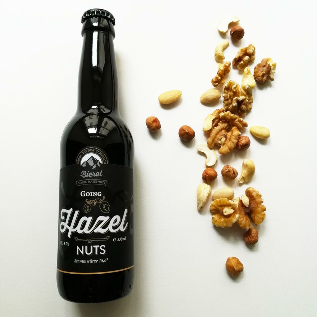 Food Pairing mit Bier: Bierol Going Hazelnuts mit einem Nussmix