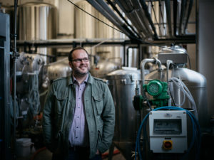 Reinhold Barta in Brauerei