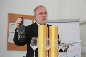 Dr. Wolfgang Stempfl bei der Deutschen Meisterschaft der Sommeliers für Bier