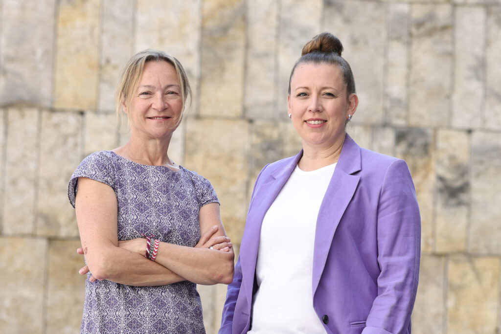 Sandra Ganzenmüller und Candy Sierks