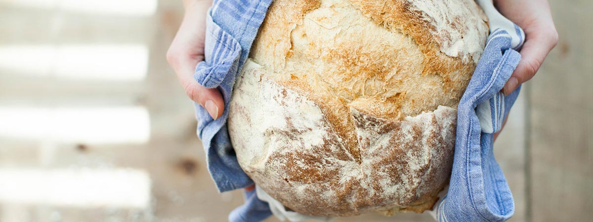 Frisch gebackenes Brot