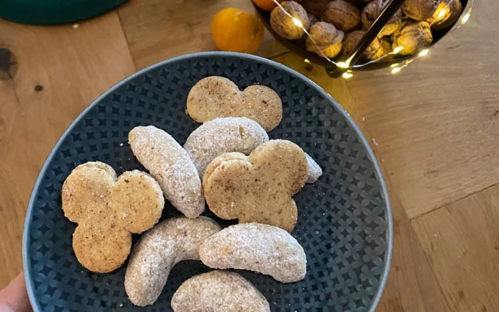 Plätzchen, die ohne Zucker gebacken wurden.