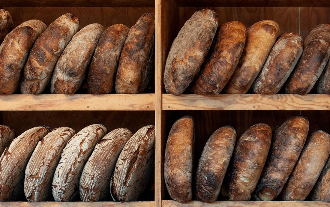 Brotsorten in Bäckerei