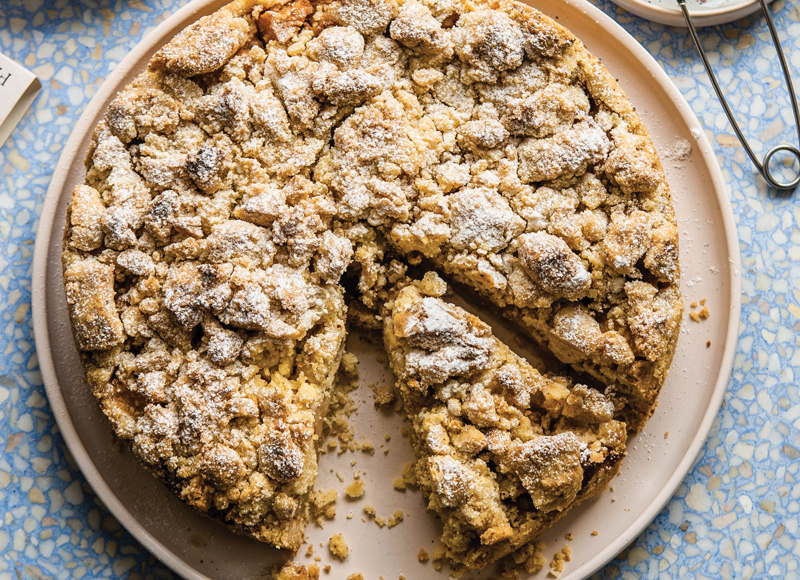 Polnische Küche neu interpretiert: Gesalzener Szarlotka (Apfelkuchen)