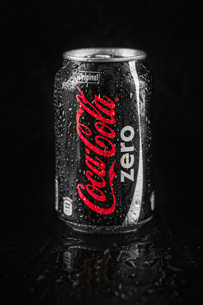 Mit Cola Zero spricht der Hersteller gezielt eine männliche Zielgruppe an.
