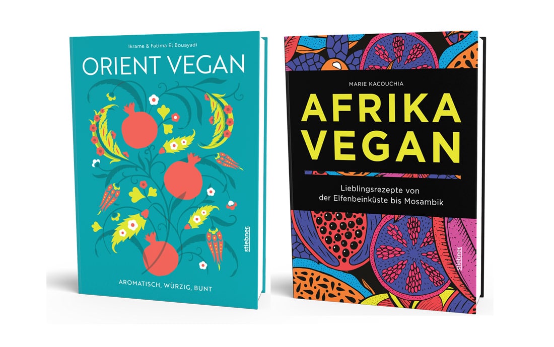 Buchcover Orient Vegan und Afrika Vegan